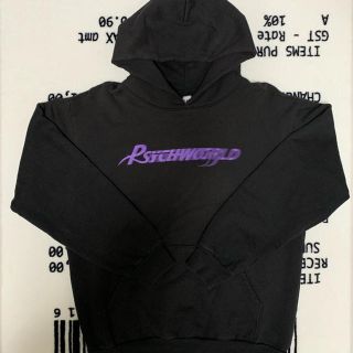 Psychworld Logo Hoodie (Black/Purple)(パーカー)