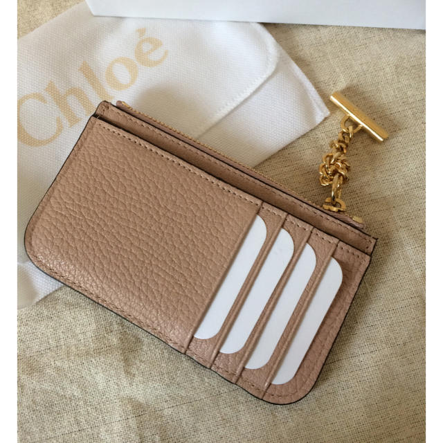 Chloe フラグメントケース♡セメントピンク♡マルチカードケース