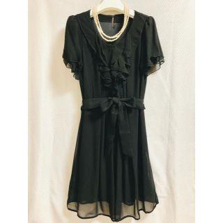 M-premier - 新品未使用 レディース シフォンワンピース シアー