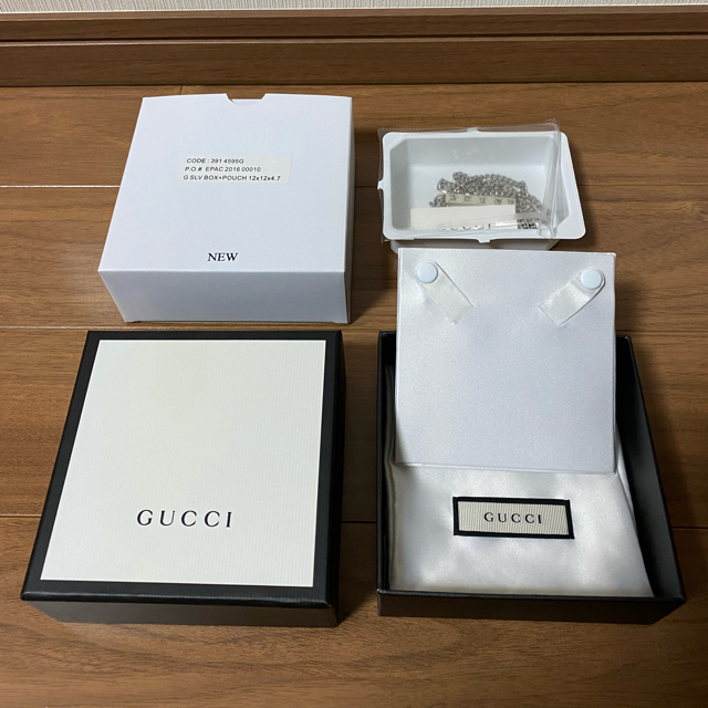 Gucci(グッチ)のGUCCI グッチ ゴースト ネックレス メンズのアクセサリー(ネックレス)の商品写真