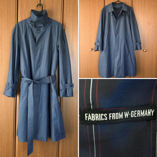 幻品EURO80幻品 EURO80'sVINTAGE WESTGERMANY ステンカラーコート