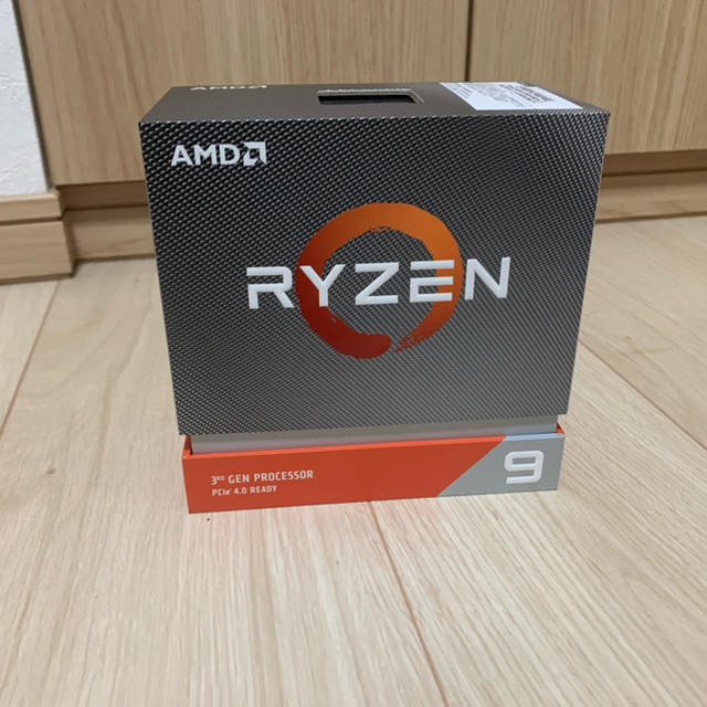 PC/タブレットAMD Ryzen 9 3950X 正規代理店購入　保証期間内　保証書付き