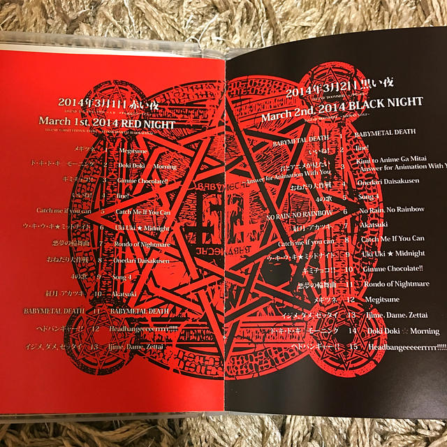 BABYMETAL(ベビーメタル)のBABYMETAL 2014DVD  2016ステッカー エンタメ/ホビーのDVD/ブルーレイ(ミュージック)の商品写真