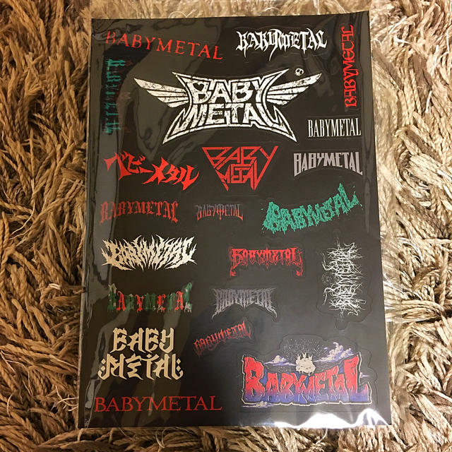 BABYMETAL(ベビーメタル)のBABYMETAL 2014DVD  2016ステッカー エンタメ/ホビーのDVD/ブルーレイ(ミュージック)の商品写真