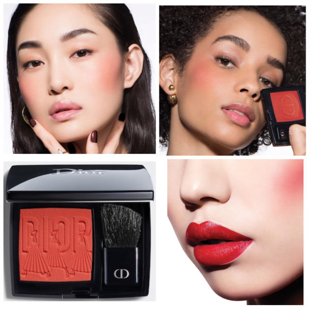 Christian Dior - ディオール 限定品 チーク 赤 オレンジ Christian Dior - ディオール 限定品 チーク 赤 オレンジ