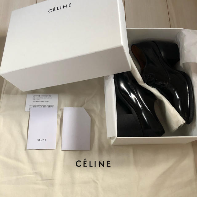 celine(セリーヌ)のm.sct様専用※CELINE セリーヌ　シューズ　35ハーフ レディースの靴/シューズ(ローファー/革靴)の商品写真