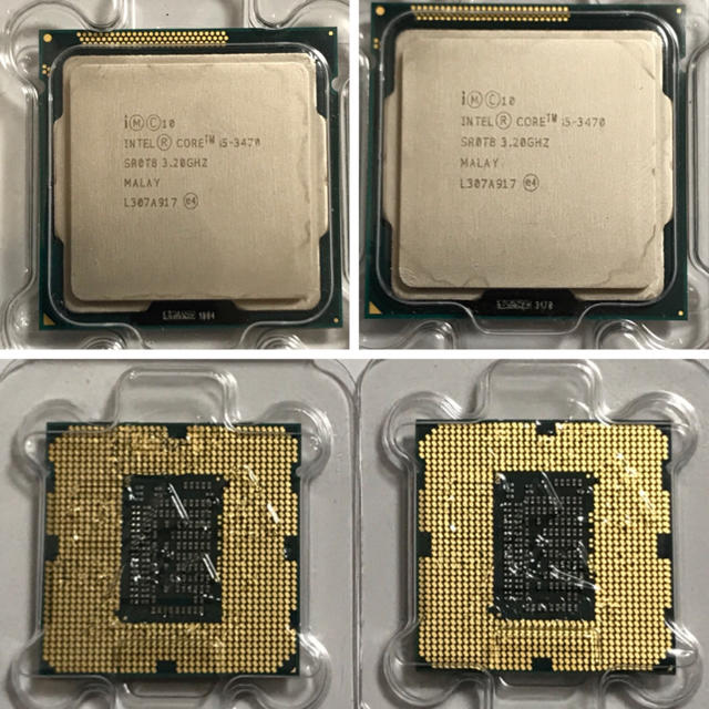 ()Intel Core i5 3470 3.2GHz 4個セット