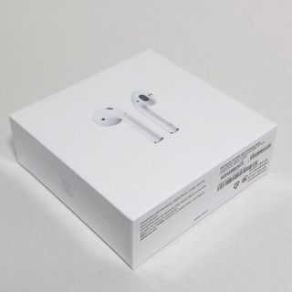 アップル(Apple)の【正規品】エアポッズ　AirPods  MV7N2J/A 新品未開封(ヘッドフォン/イヤフォン)