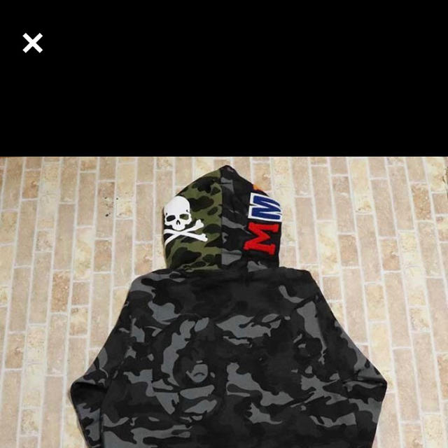 MM VS BAPE FULL ZIP HOODIE M 伊勢丹オンライン