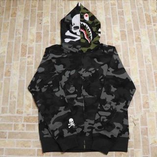 アベイシングエイプ(A BATHING APE)のMM VS BAPE FULL ZIP HOODIE M 伊勢丹オンライン(パーカー)