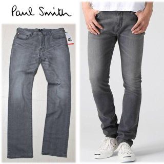 ポールスミス(Paul Smith)の《ポールスミス》新品 ウォッシュド ストレッチデニム 黒 42(W102)(デニム/ジーンズ)