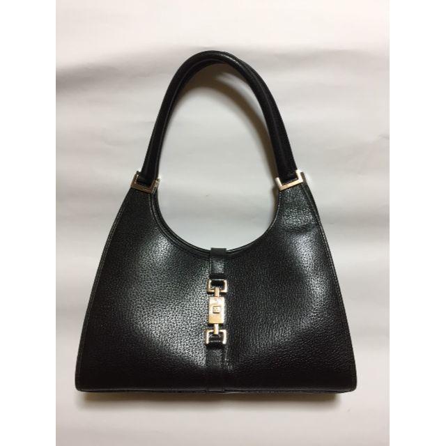 美品】グッチ ジャッキーバッグ本革ブラック - www.husnususlu.com