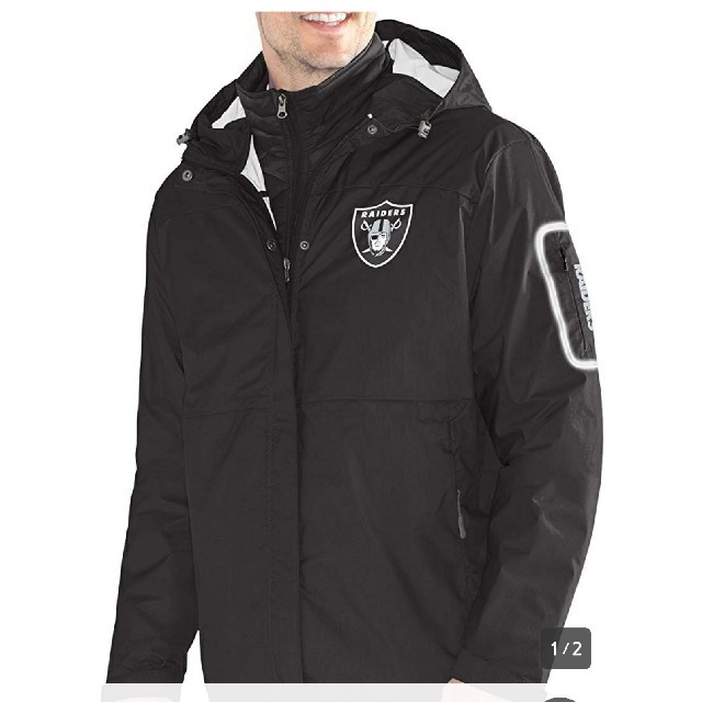 新品 NFL RAIDERS レイダーズ 3Wayジャケット M