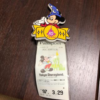 ディズニー(Disney)の1997年ディズニーランド　パスポート　とケース(その他)