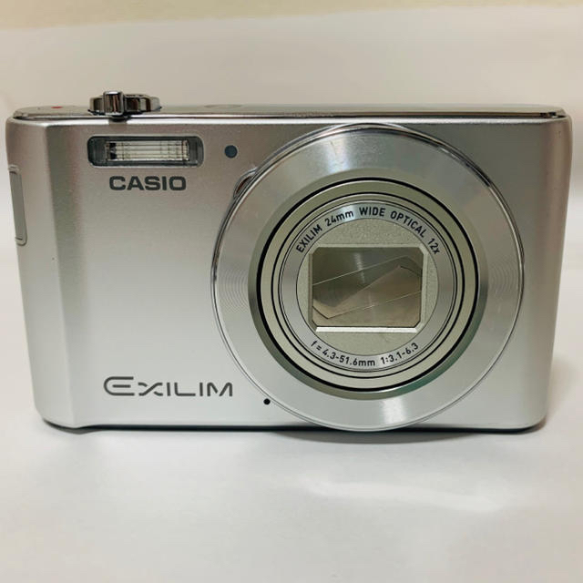 CASIO(カシオ)の【純正バッテリー2個付き】CASIO EXILIM EX-ZS210SR スマホ/家電/カメラのカメラ(コンパクトデジタルカメラ)の商品写真