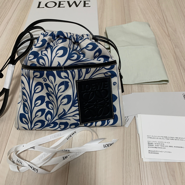 loewe ロエベ ドローストリング ポーチ ショルダーバッグ 巾着