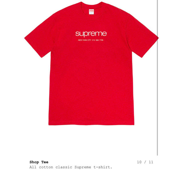 2020SS Supreme Shop Tee/Naomi Tee LサイズTシャツ/カットソー(半袖/袖なし)
