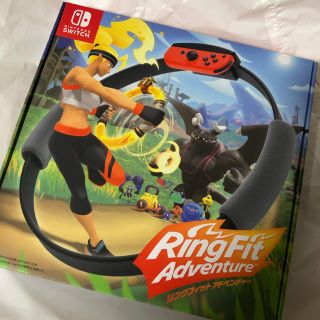 ニンテンドースイッチ(Nintendo Switch)の【新品未開封】 リングフィットアドベンチャー ニンテンドー スイッチ (携帯用ゲームソフト)