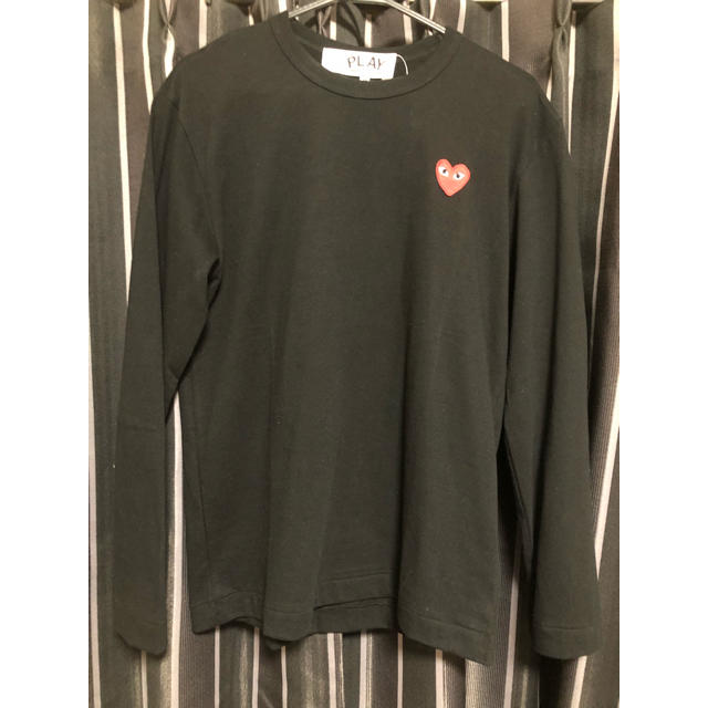 COMME des GARCONS(コムデギャルソン)のプレイコムデギャルソン ロンt Mサイズ メンズのトップス(Tシャツ/カットソー(七分/長袖))の商品写真