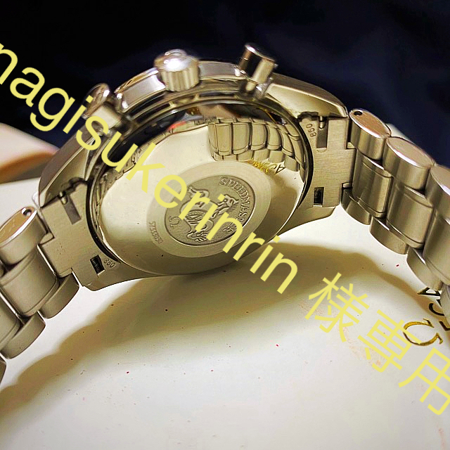 交換無料！ OMEGA - 国際保証書付/オメガ　スピードマスター　3520.50 腕時計(アナログ)