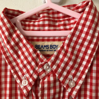 ビームスボーイ(BEAMS BOY)のBEAMS BOY ギンガムチェックシャツ(シャツ/ブラウス(長袖/七分))