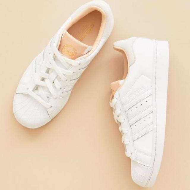 アディダス）＞SUPERSTAR スーパースター レザースニーカー/WHITE