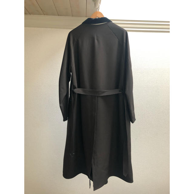 SUNSEA 18AW Polyys Wool Coat / Ash Brown - coastalcareeracademy.com