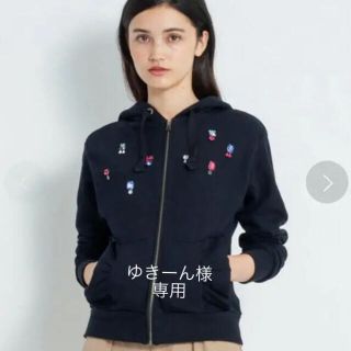 ランバンオンブルー(LANVIN en Bleu)のゆきーん様専用☆LANVIN en Bleu パーカー　タグ付き未使用品(パーカー)