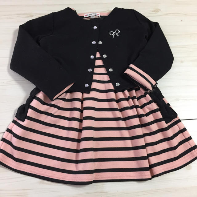 anyFAM(エニィファム)のアンサンブル ワンピース キッズ/ベビー/マタニティのキッズ服女の子用(90cm~)(ワンピース)の商品写真