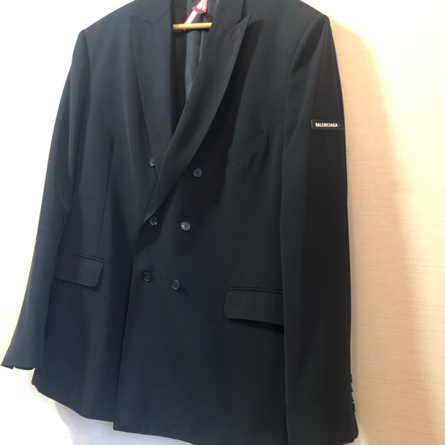 Balenciaga(バレンシアガ)のバレンシアガ　オーバーサイズ　ダブルジャケット メンズのジャケット/アウター(テーラードジャケット)の商品写真