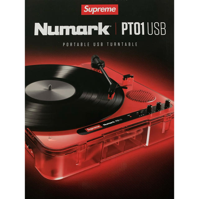 supreme Numark® PT01 Portable Turntable