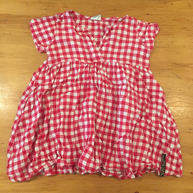 F.O.KIDS(エフオーキッズ)のF.O.KIDSギンガムチェックワンピース キッズ/ベビー/マタニティのキッズ服女の子用(90cm~)(ワンピース)の商品写真