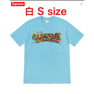 シュプリーム(Supreme)のSupreme Paint logo Tee(Tシャツ/カットソー(半袖/袖なし))