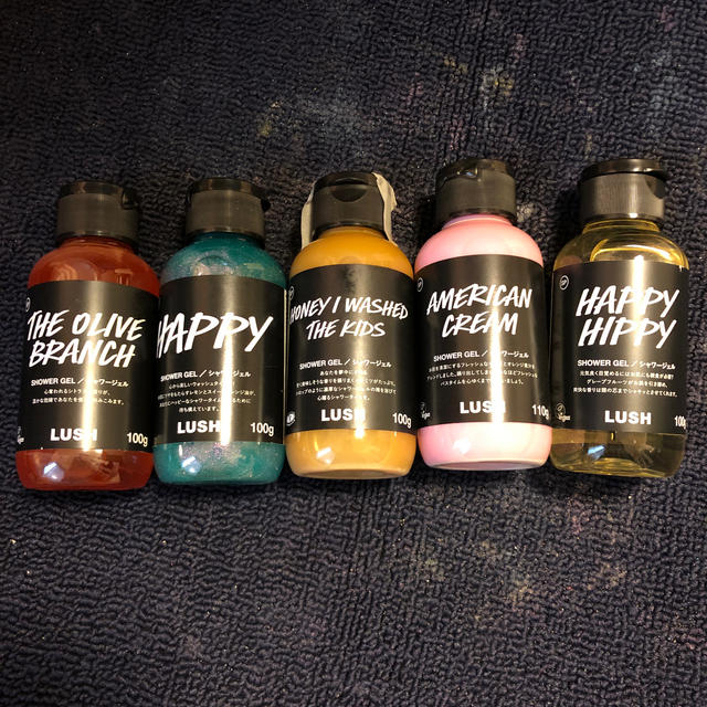 LUSH シャワージェルセット