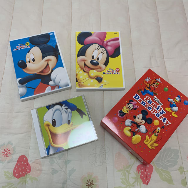 ディズニー英語システム☆ファミリーダンスパーティ☆DVD、CD