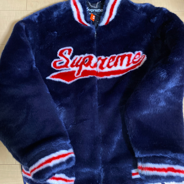 Supreme(シュプリーム)のsupreme week1 Faux Fur Varsity Jacket メンズのジャケット/アウター(その他)の商品写真