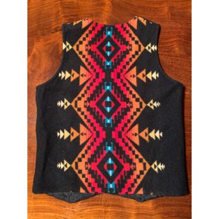 【美品★好デザイン】PENDLETON コットン ベスト★Lサイズ★ペンドルトン