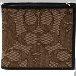 アベイシングエイプ(A BATHING APE)のBAPE  X COACH COIN WALLET(折り財布)