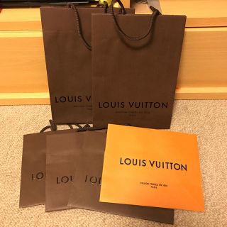 ルイヴィトン(LOUIS VUITTON)のルイヴィトン紙袋6枚(ショッピング)