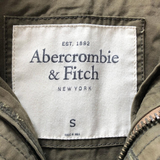 Abercrombie&Fitch(アバクロンビーアンドフィッチ)のAbercrombie&Fitch メンズミリタリージャケット　S メンズのジャケット/アウター(ミリタリージャケット)の商品写真