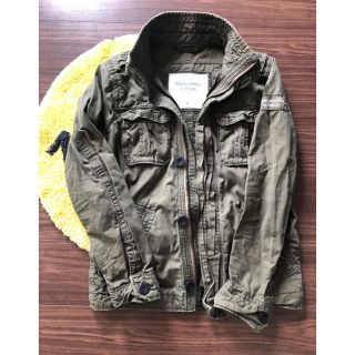 アバクロンビーアンドフィッチ(Abercrombie&Fitch)のAbercrombie&Fitch メンズミリタリージャケット　S(ミリタリージャケット)