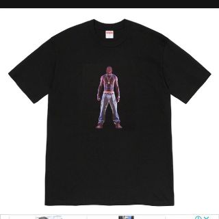 シュプリーム(Supreme)の２pac tee 黒S(Tシャツ/カットソー(半袖/袖なし))