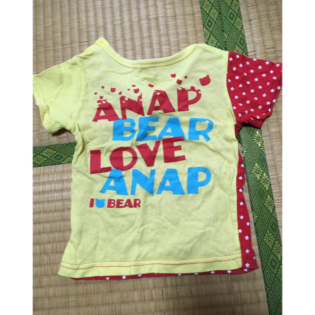 ANAP Kids(アナップキッズ)のANAP Tシャツ 90 キッズ/ベビー/マタニティのキッズ服女の子用(90cm~)(Tシャツ/カットソー)の商品写真