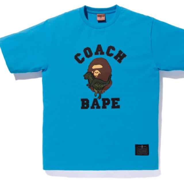 メンズcoach a bathing ape 東京限定