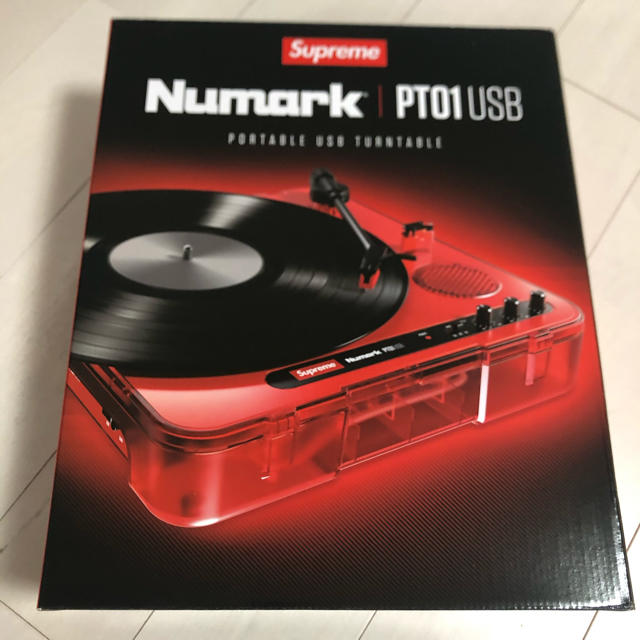 Supreme(シュプリーム)のsupreme Numark PT01 Turntable 楽器のDJ機器(ターンテーブル)の商品写真