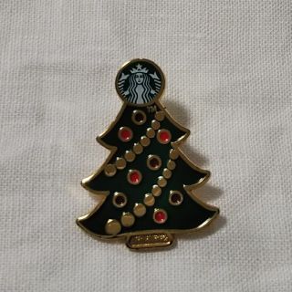 スターバックスコーヒー(Starbucks Coffee)のSTARBUCKS ピンバッジ  クリスマス(バッジ/ピンバッジ)