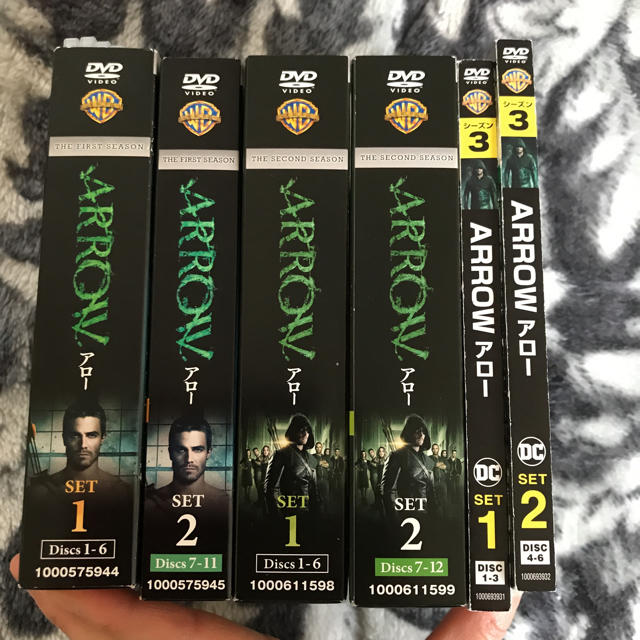 アロー  arrow シーズン1、2、3 海外ドラマ アメコミ DVD