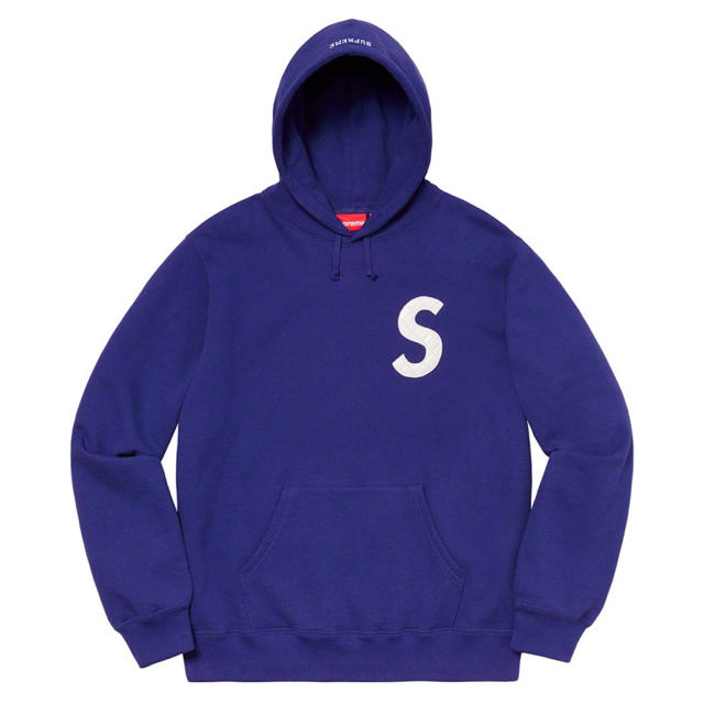 supreme S logo hoodie