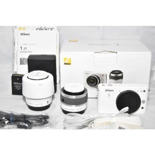 ニコン(Nikon)のyour❤️専用　NIKON Nikon 1 J1 ダブルズームキット(ミラーレス一眼)