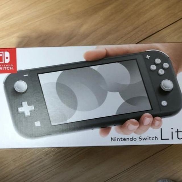 未開封 Nintendo Switch Lite 本体 グレー-